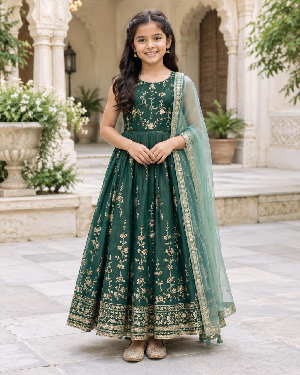 Little Emerald Celebration Dress